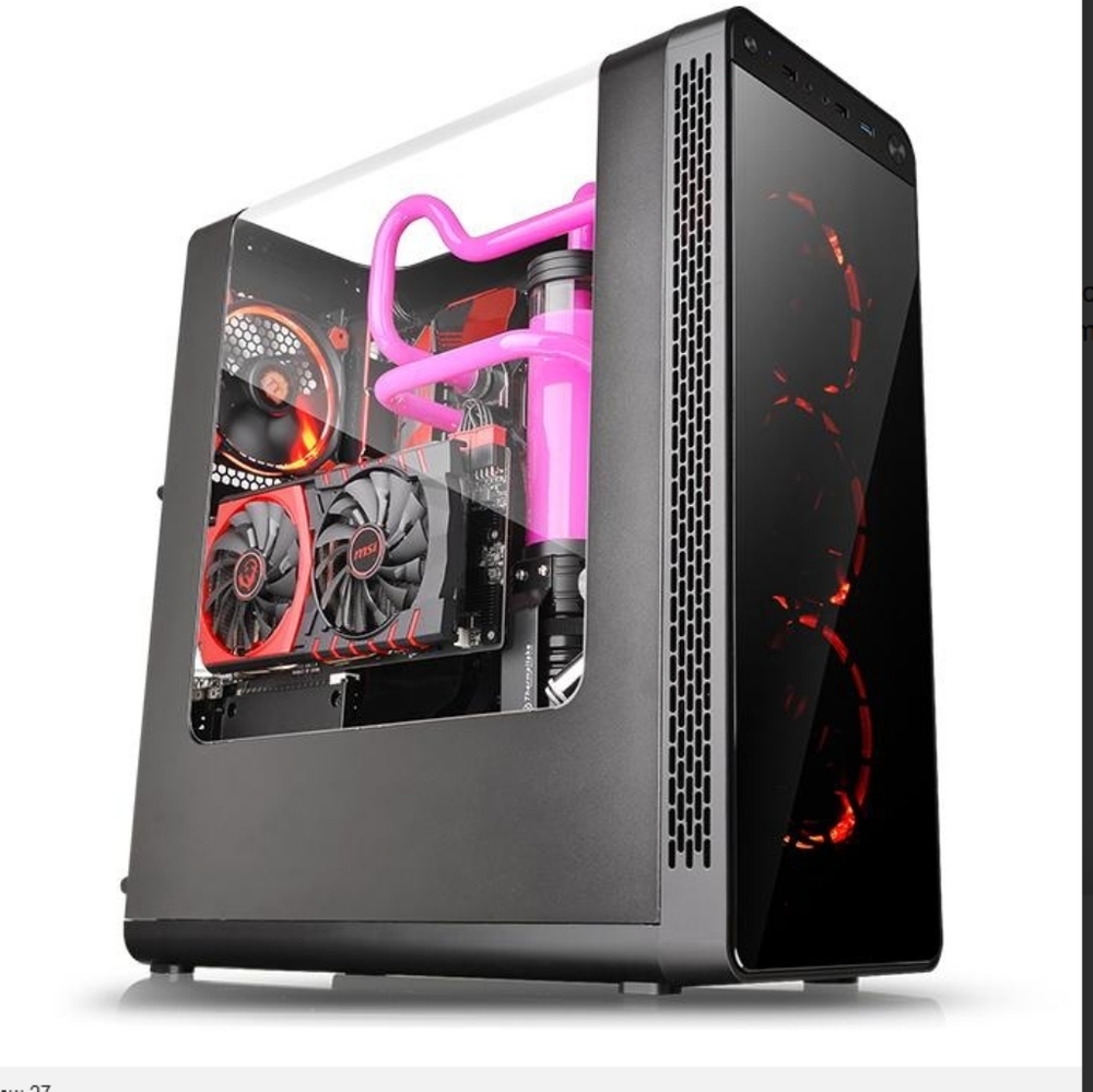 Thermal Take View 27 Gull Wing Window ATX Mid Computer Tower